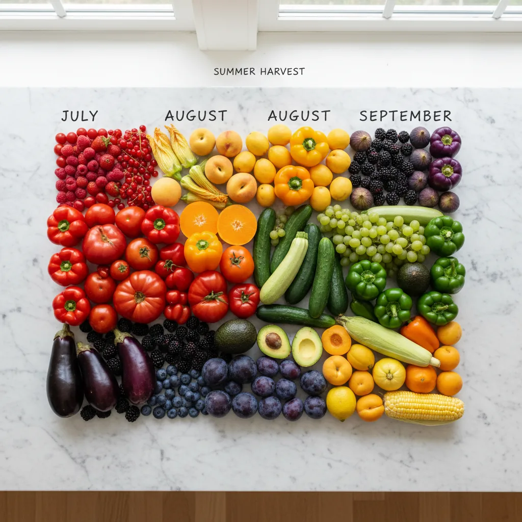 Que Cuisiner ce Mois-ci ? Calendrier de Saison