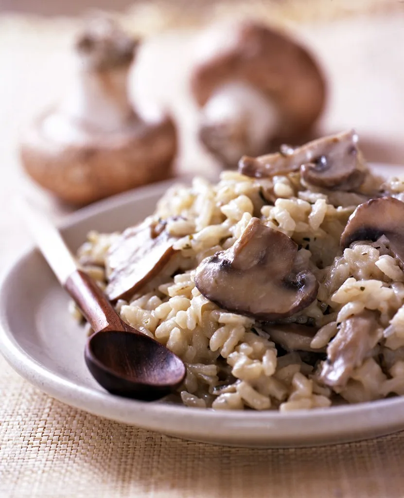 Risotto aux champignons